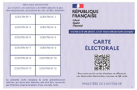 Carte électorale